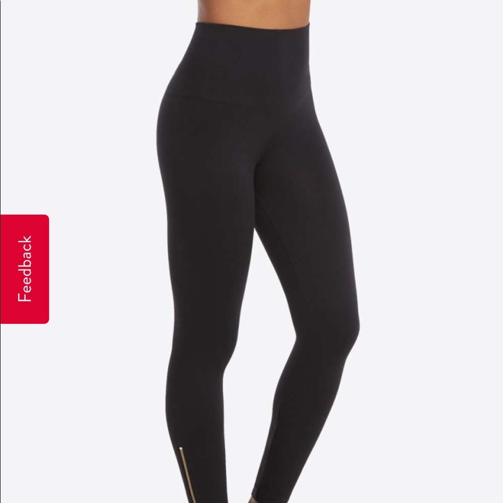 SPANX Look At Me Now Seamless Side Zip Legging